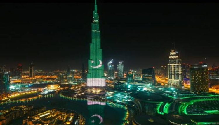 Burj Khalifa Glows in Pakistan's Colors: Unity Shines on Independence Day