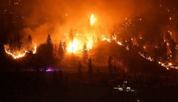 Massive Wildfire Forces Evacuation of Thousands in Canada's Columbia Province