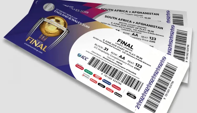 How to Buy ICC ODI World Cup 2023 Tickets