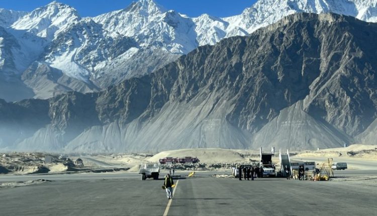 Skardu Welcomes Its First Dubai Flight on Independence Day
