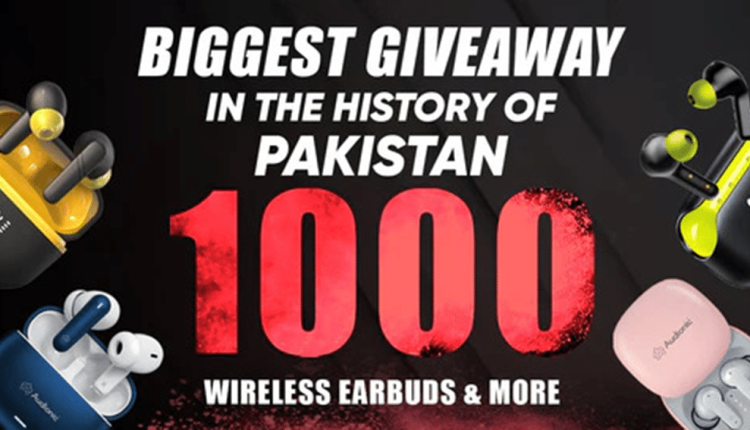 Participate in Pakistan's Largest Giveaway: Win 1000 Earbuds, 100 Portable Speakers, & a Luxurious Trip to Baku!