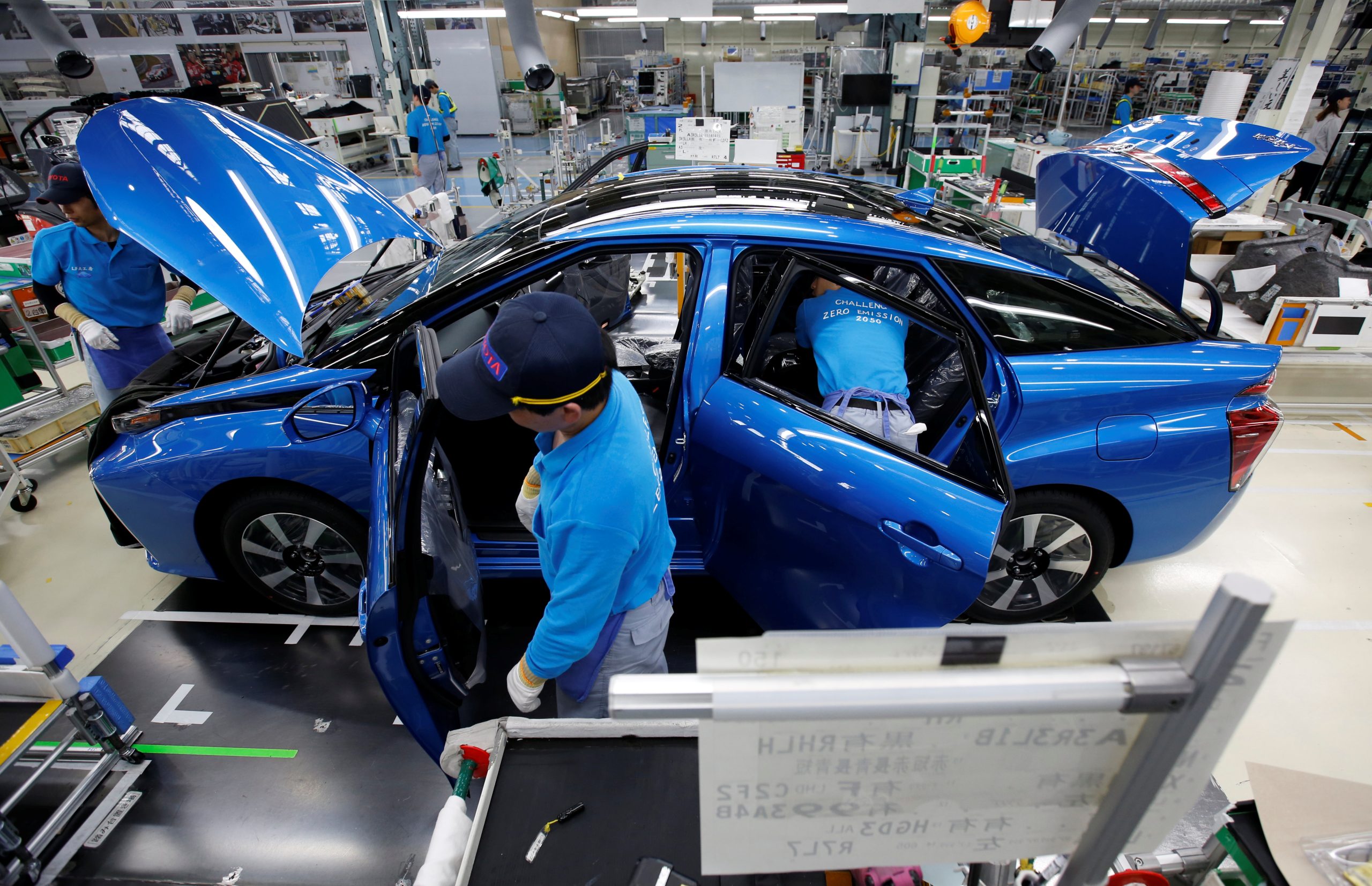 Toyota Resumes Production in Japan After Plant Shutdown