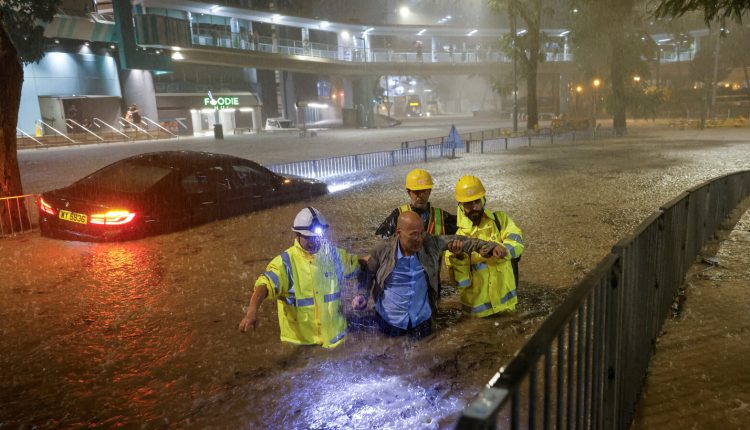 Hong Kong Records Record-Breaking Rainfall, Shattering 140-Year Old Record