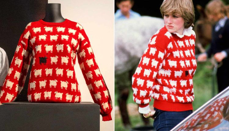 Princess Diana's Iconic Sheep Sweater Sets Auction Record at Rs 32 Crores