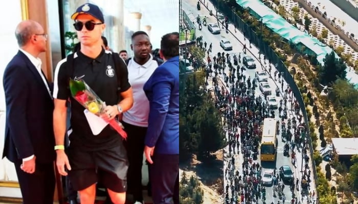 Cristiano Ronaldo's Historic Arrival in Tehran Ignites Fan Frenzy