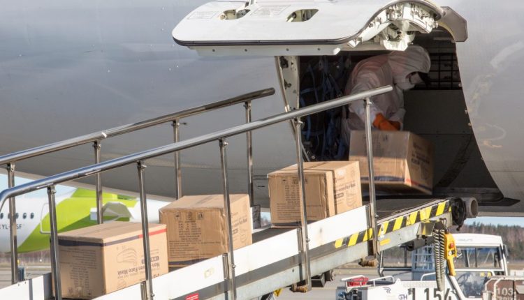 The first Saudi plane has arrived in Libya carrying 90 tons of relief supplies