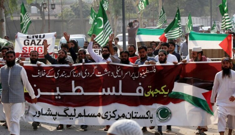 اسرائیل کی فوجی کارروائیوں کے مخالف، فلسطین کے حق میں عوام کا اظہار یکجہتی