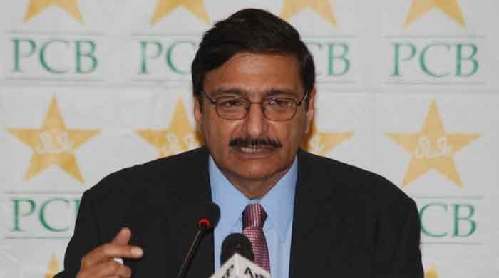 ذکا اشرف کا احمد آباد میں پاکستانی کرکٹ ٹیم سے رابطہ