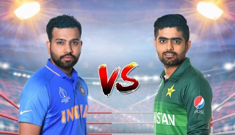 ورلڈ کپ کے ہائی وولٹیج ٹاکرے میں آج پاک بھارت ٹیمیں آمنے سامنے ہوں گی