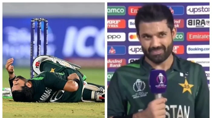 رضوان کی 'رگیں کھنچنے' کے باوجود تباہ کن اننگز، سوشل میڈیا پر میمز کا طوفان آگیا