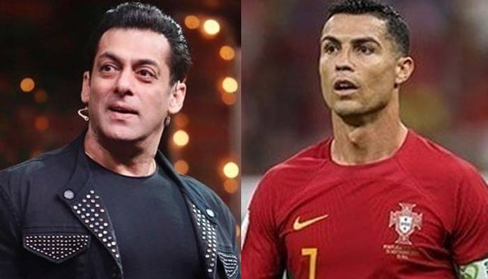 سعودی عرب میں رونالڈو اور سلمان خان کو ایک ساتھ دیکھ کر مداح خوش