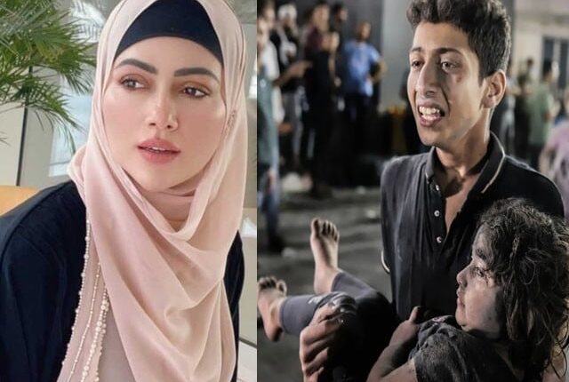 فلسطین کے ساتھ تھی، آج بھی ہوں اور کل بھی رہوں گی، ثناء خان